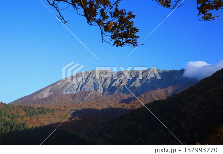 見ごろの紅葉　大山 132993770