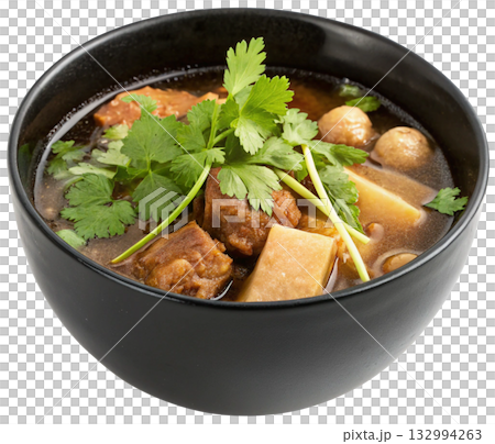 Stewed Eggs and Tofu 132994263