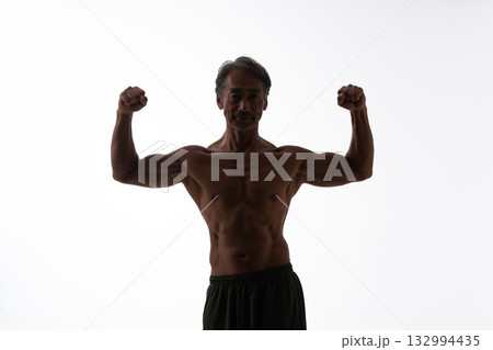 筋肉 シルエット 筋肉 シルエット 132994435