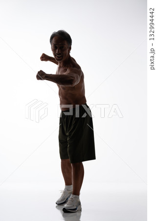 筋肉 シルエット 全身 筋肉 シルエット 全身 132994442