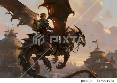 スチームパンク・ファンタジー 132994518