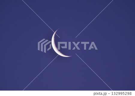 Moon in the sky, Patagonia, Argentina 132995298