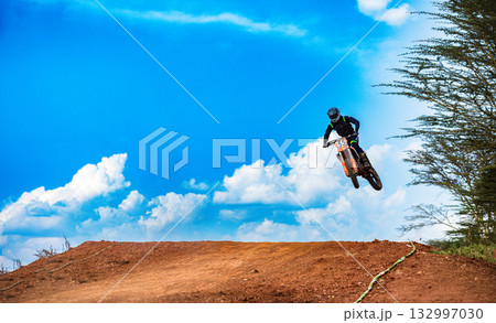 Motorcycle Motorbike Motorcross Racing Competition Adventure Motorsport 132997030