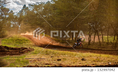 Motorcycle Motorbike Motorcross Racing Competition Adventure Motorsport 132997042