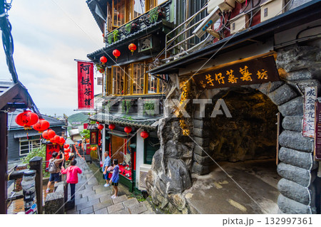 台湾　阿妹茶楼 　九份　九分　老街　新北市　基山街 132997361