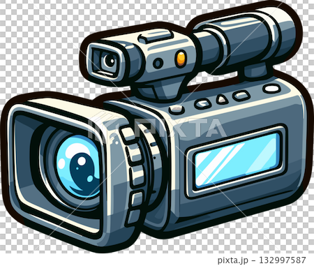 電視攝影機示意圖 132997587