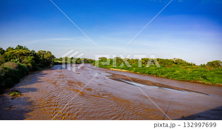Kenya East Africa Landscapes Turkwel River Lodwar Town Bridge Turkana County Travels Highway Road Kenya East Africa Landscapes Turkwel River Lodwar Town Bridge Turkana County Travels Highway Road 132997699