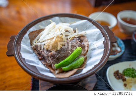 飛騨牛 朴葉味噌 飛騨牛 朴葉味噌 132997715