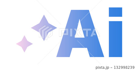 Futuristic AI Logo Design with Gradient for Modern Technology and Innovation Concepts. Vector illustration Futuristic AI Logo Design with Gradient for Modern Technology and Innovation Concepts. Vector illustration 132998239
