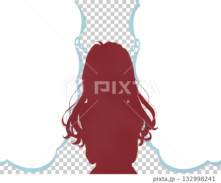 想像一個女性的輪廓 132998241