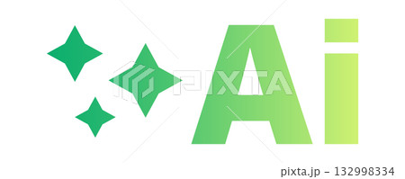 Futuristic AI Logo Design with Gradient for Modern Technology and Innovation Concepts. Vector illustration Futuristic AI Logo Design with Gradient for Modern Technology and Innovation Concepts. Vector illustration 132998334