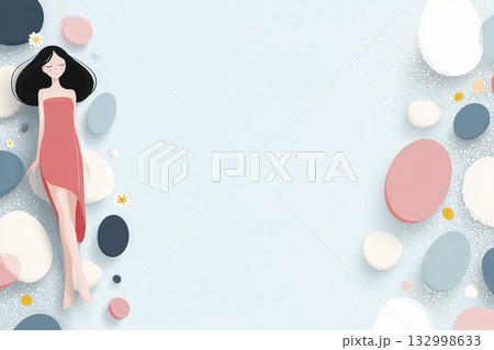 美優シリーズ:岩盤浴でリラックスする美優 美優シリーズ:岩盤浴でリラックスする美優 132998633