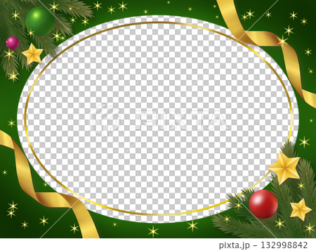 クリスマスの背景　B-2 132998842