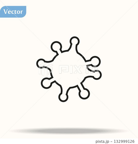 Coronavirus Bacteria Cell Icon, 2019-nCoV Novel Coronavirus Bacteria. No Infection and Stop Coronavirus Concepts. Dangerous Coronavirus Cell in China, Wuhan. Isolated Vector Icon eps10 Coronavirus Bacteria Cell Icon, 2019-nCoV Novel Coronavirus Bacteria. No Infection and Stop Coronavirus Concepts. Dangerous Coronavirus Cell in China, Wuhan. Isolated Vector Icon eps10 132999126