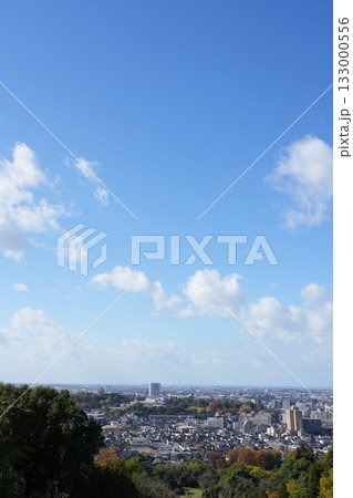 金沢市中心部俯瞰【卯辰山から撮影】 133000556