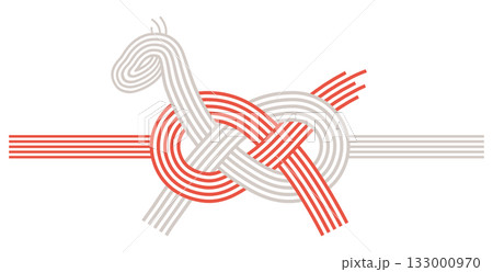 午年　馬をモチーフにした水引き 133000970