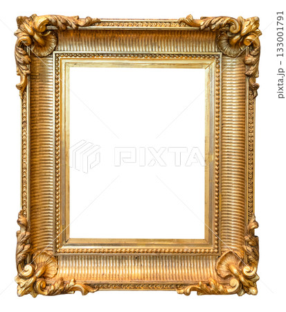 ancient vertical very wide golden painting frame ancient vertical very wide golden painting frame 133001791