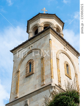 tower in Tsminda Sameba Monastery in Batumi city 133002021