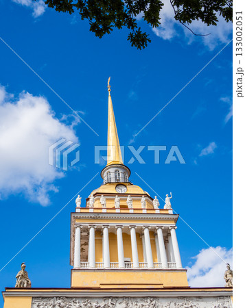 Admiralty spire in St Petersburg city 133002051