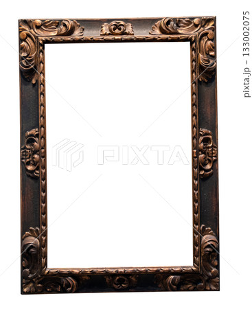 old vertical decorated bronze painting frame old vertical decorated bronze painting frame 133002075