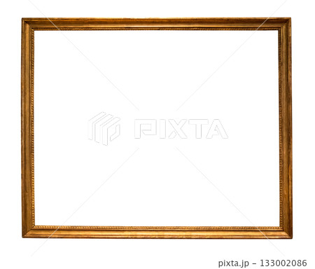 vintage horizontal narrow golden picture frame vintage horizontal narrow golden picture frame 133002086
