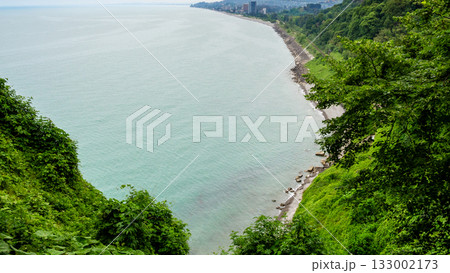 coast of Black Sea from Batumi Botanical Garden coast of Black Sea from Batumi Botanical Garden 133002173