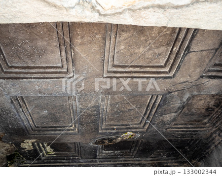 ceiling in cave hall in Uplistsikhe Cave Town 133002344