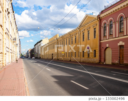 view of Shpalernaya Street in St Petersburg city 133002496