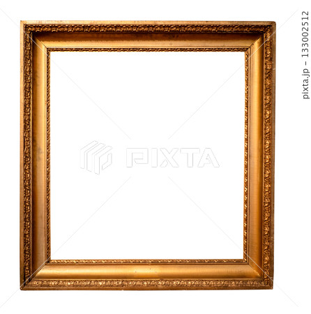 retro vertical classic gold painting frame cutout 133002512