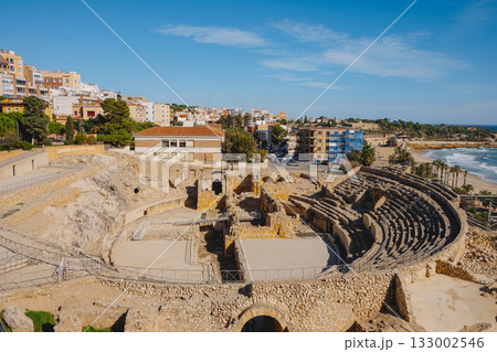 the Roman amphitheatre of Tarragona, Spain 133002546