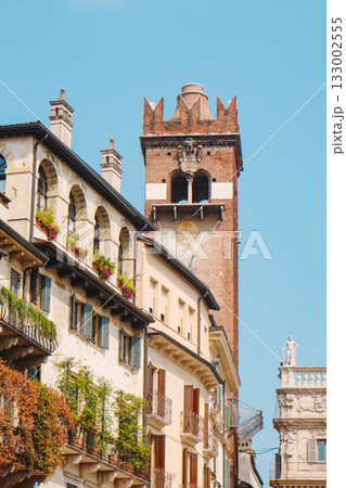 the Torre del Gardello tower in Verona, Italy 133002555
