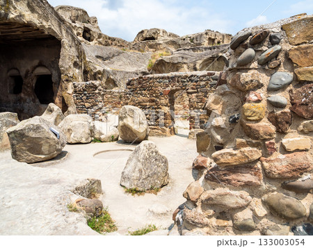 patio of Hall of Queen Tamar Uplistsikhe Cave Town patio of Hall of Queen Tamar Uplistsikhe Cave Town 133003054