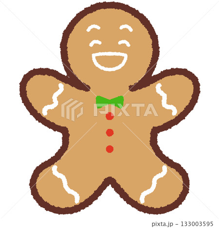 笑顔のジンジャーブレッドマン 笑顔のジンジャーブレッドマン 133003595