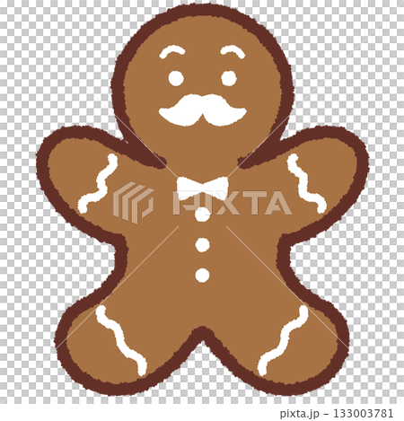 Simple Gingerbread Man Simple Gingerbread Man 133003781