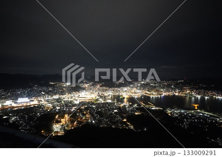 山から見た夜景 山から見た夜景 133009291