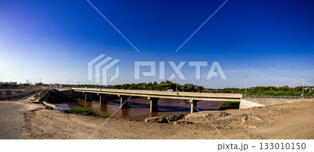 Kenya East Africa Landscapes Turkwel River Lodwar Town Bridge Turkana County Travels Highway Road 133010150