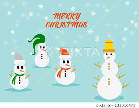 Christmas Winter Scene 133010473