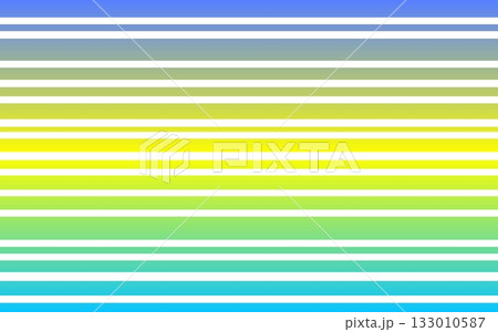 ボーダー模様　グラデーション 133010587