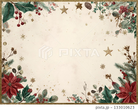 キラキラした星の背景 133010623