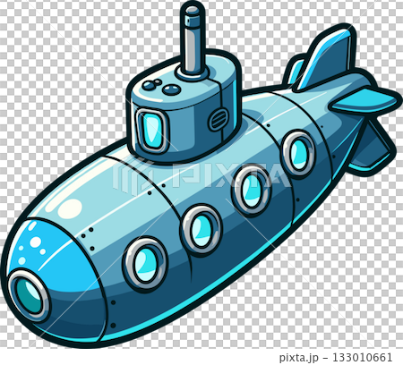 潜水艦のイラスト 133010661