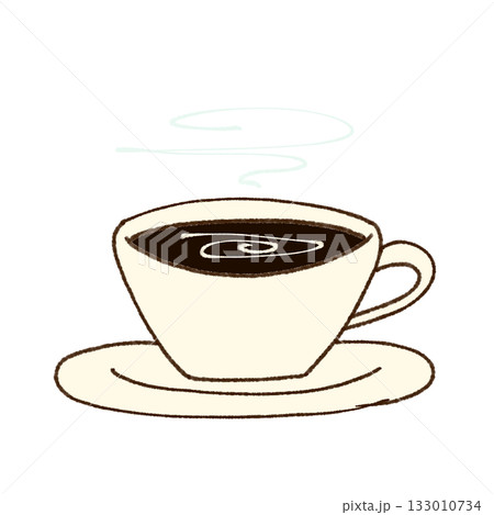 手描きカフェイラスト / コーヒー / やさしい雰囲気 手描きカフェイラスト / コーヒー / やさしい雰囲気 133010734