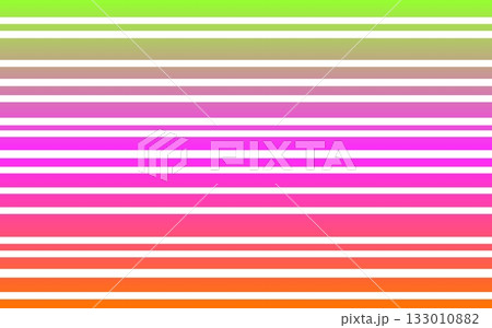 ボーダー模様　グラデーション 133010882