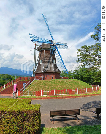 ぐりーんふらわー牧場・大胡(群馬県)の風車 ぐりーんふらわー牧場・大胡(群馬県)の風車 133011296