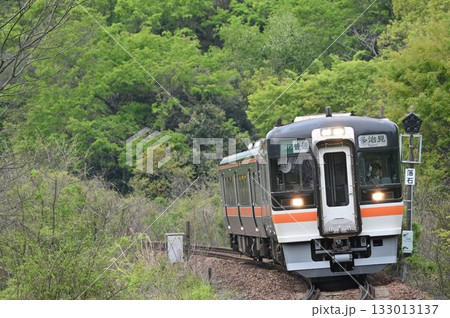 多治見行キハ75系気動車 2両編成 133013137