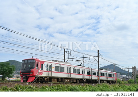 秋の各務原線を行く9100系 9104編成 133013141