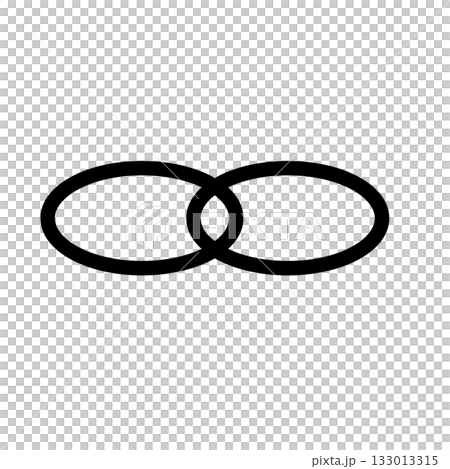overlapping circle symbol overlapping circle symbol 133013315