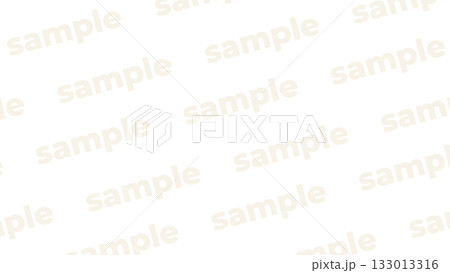 優しい色のsampleのウォーターマーク 133013316