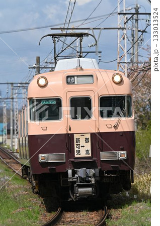 名鉄広見線6000系電車 6010編成チョコツートン 名鉄広見線6000系電車 6010編成チョコツートン 133013524