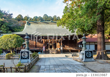 青葉神社拝殿 近代的な社頭景観 青葉神社拝殿 近代的な社頭景観 133013987