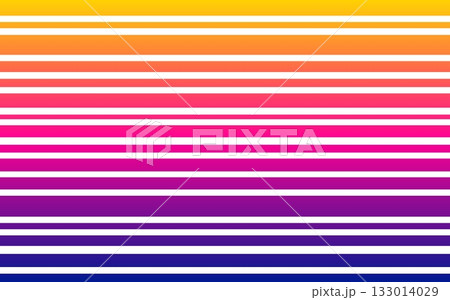 ボーダー模様　グラデーション 133014029